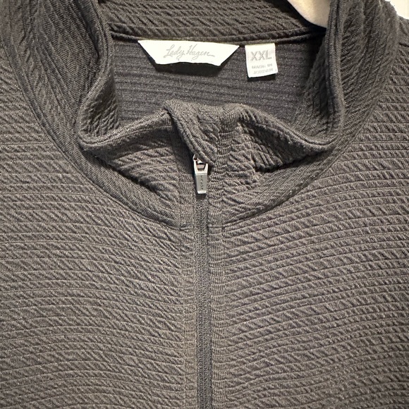 Women's Black Zip-Up Jacket - Picture 2 of 4